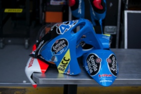 Rins's body parts after crash